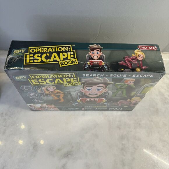 Yulu Spy Code Operation Escape Room Game With 3 Challenges New And Sealed - Picture 2 of 10